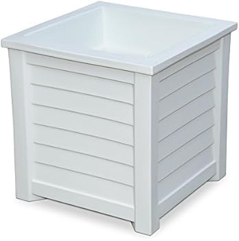 Mayne 5867-W Lakeland Planter, 20x20, White | Amazon (US)