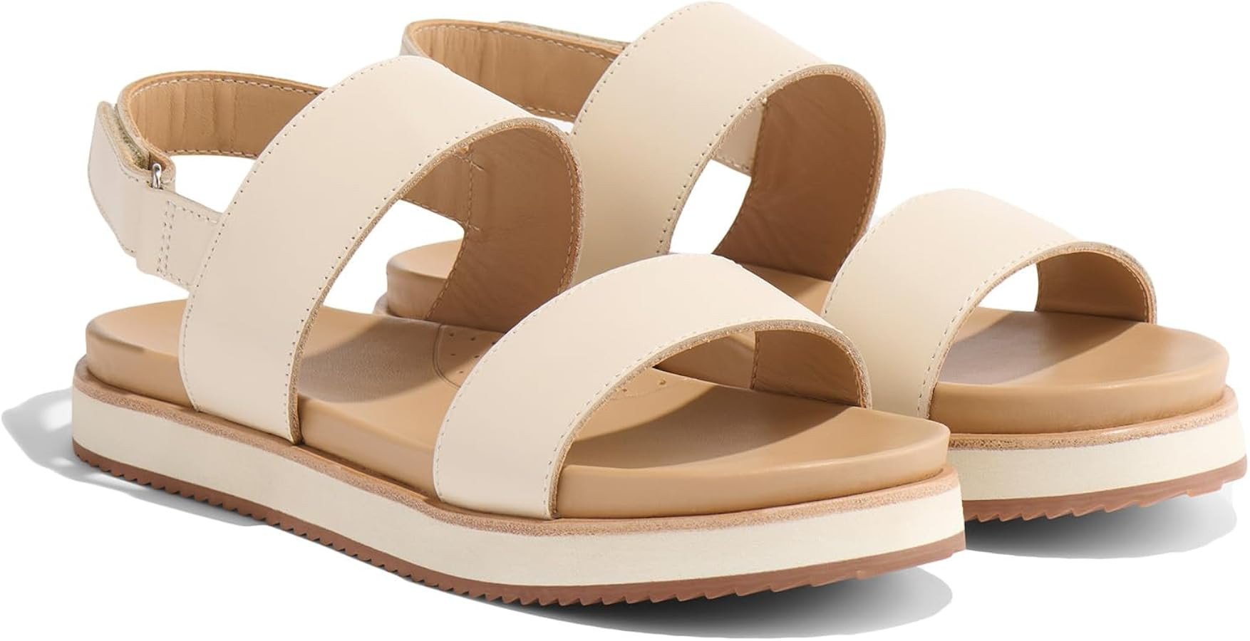 Nisolo Women's Go-To Flatform Sandals, Summer/Spring Casual, 1" Added Height, Soft Interior Linin... | Amazon (US)