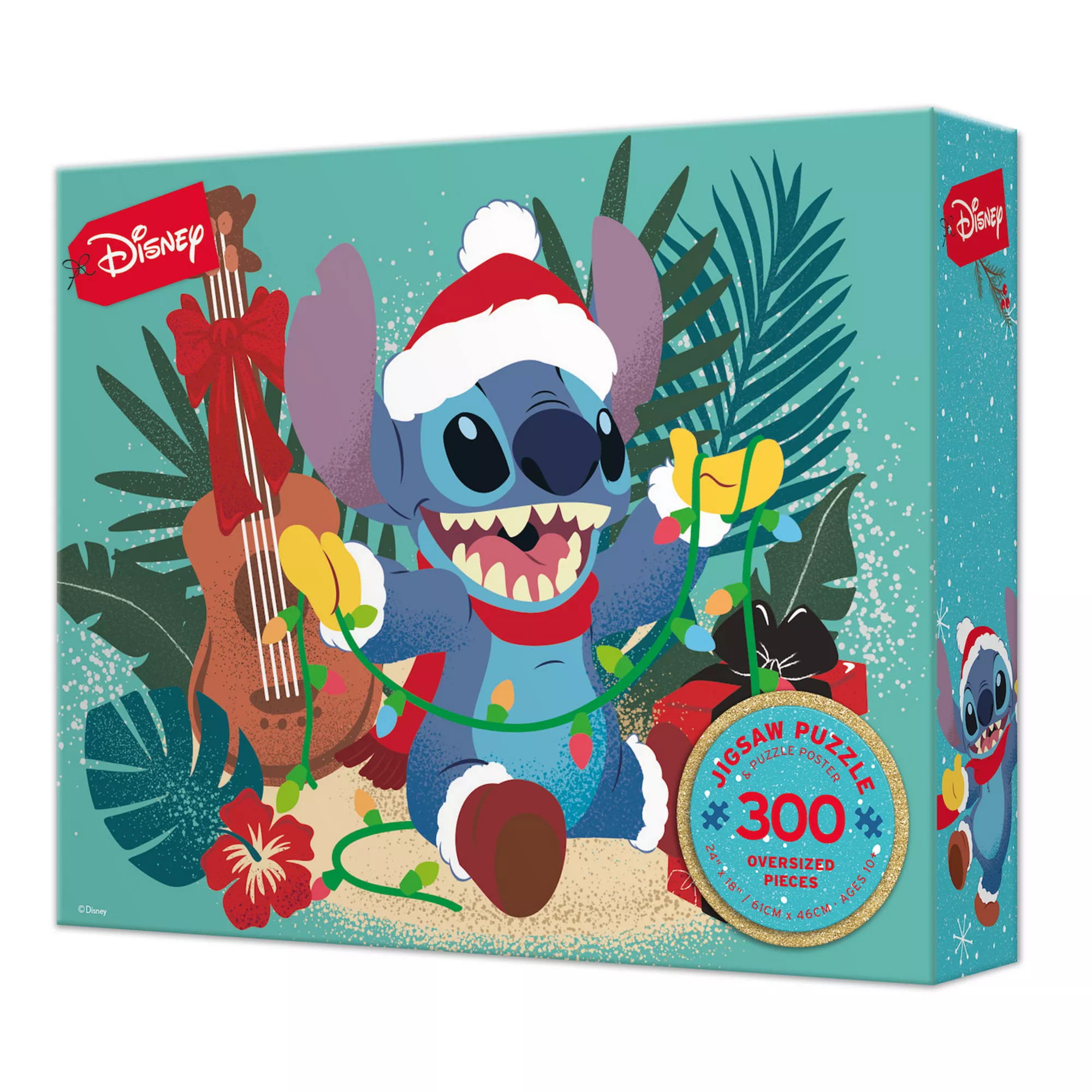 Stitch Holiday 300 Pc. Jigsaw Puzzle | Kohl's