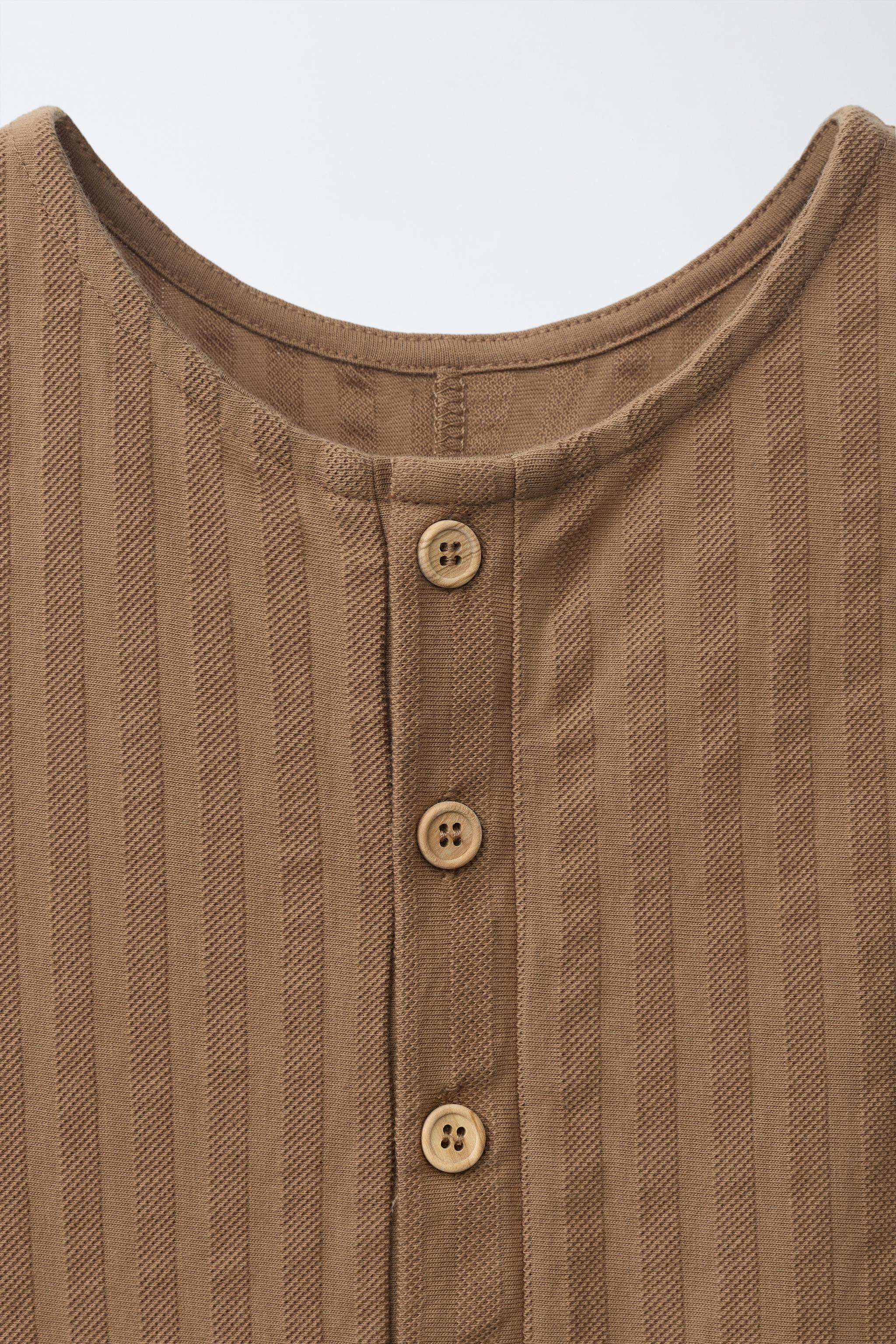 TEXTURED PLAYSUIT | Zara UK