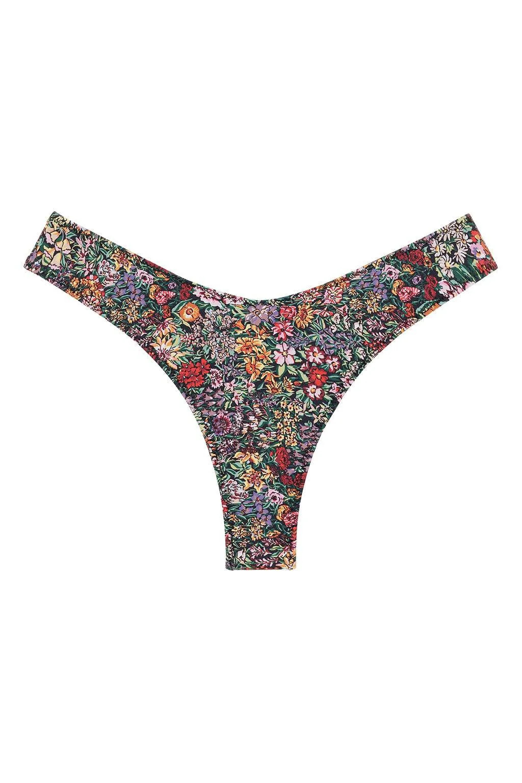 Mara Floral Lulu (Zig-Zag Stitch) Bikini Bottom | Montce