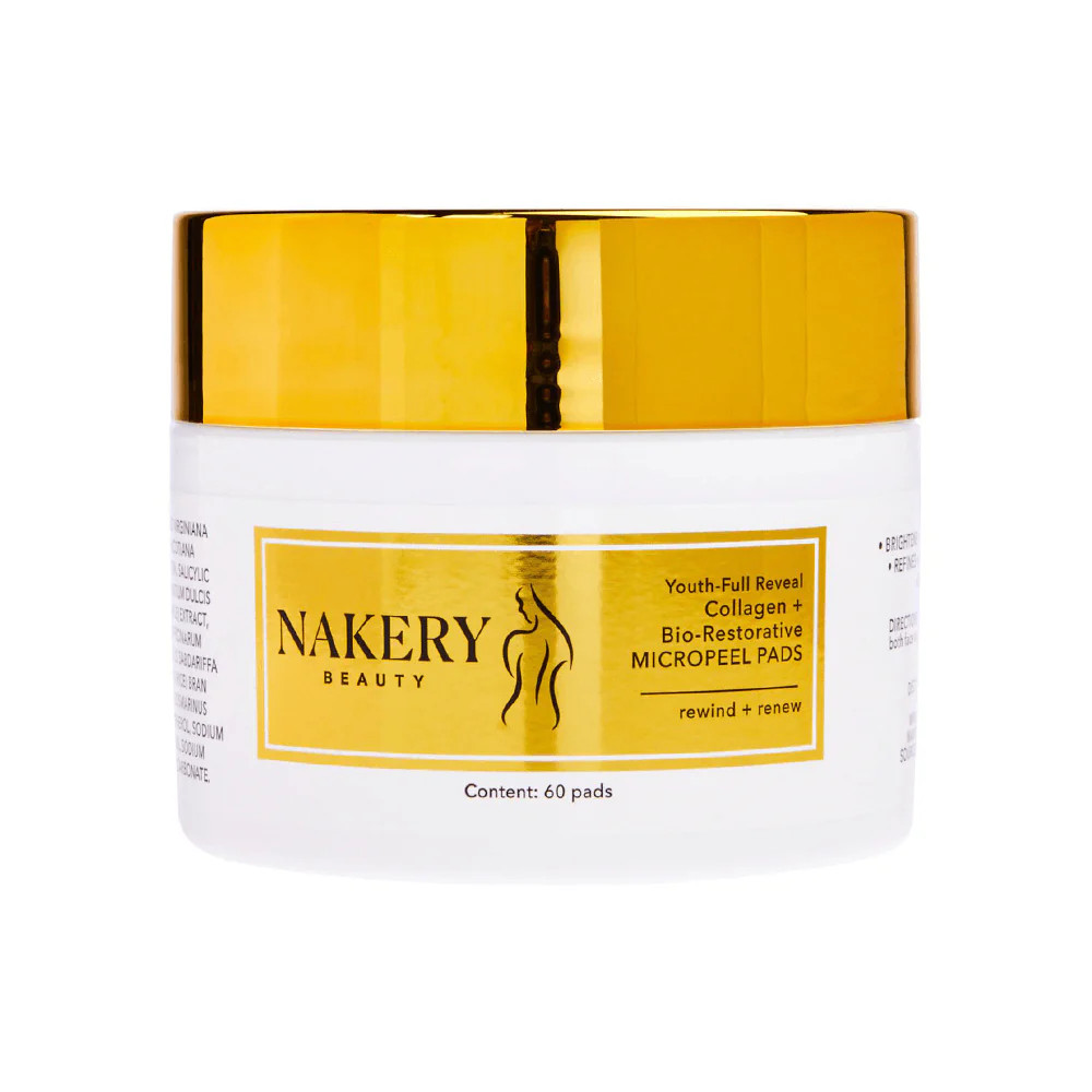 Youth-FULL Reveal Collagen + Bio-Restorative MicroPeel Pads | Nakery Beauty