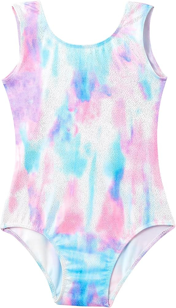 Domusgo Toddler Leotard Gymnastics Long Sleeve, Sparkly Tumbling Dance Leotards for Baby Girls Ki... | Amazon (US)