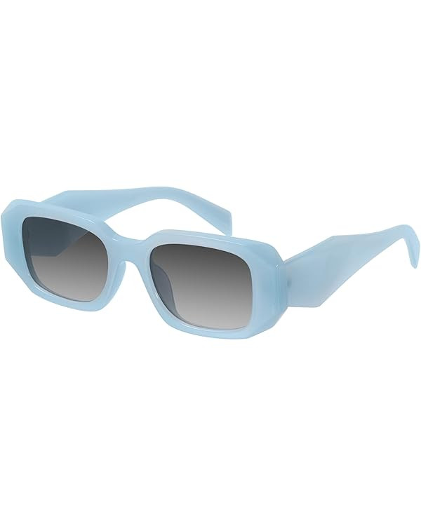 mosanana Trendy Rectangle Sunglasses for Women Men-Goulding | Amazon (US)