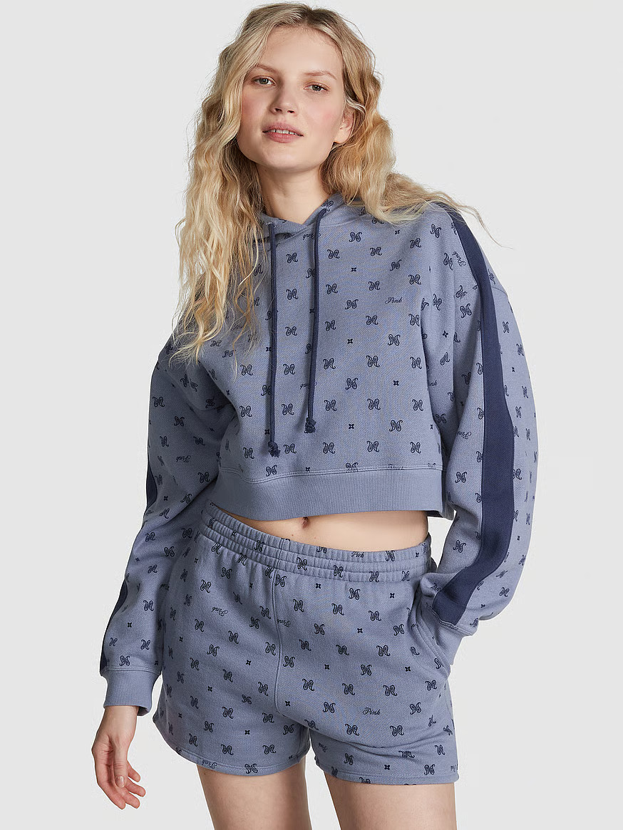 Ivy Fleece Relaxed Shorts | Victoria's Secret (US / CA )