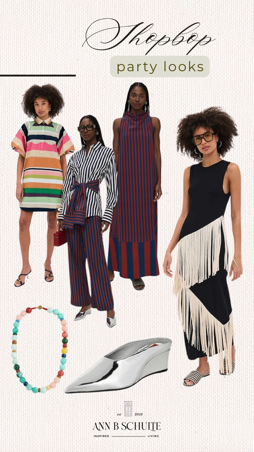 Stepping into sparkle season with looks that turn every room into your runway. Let’s just say the party doesn’t start until your outfit does! ✨🎉💃 #Shopbop #PartyStyle #HolidayOutfits #LTKHoliday #FestiveFashion #OOTN #StyleInspo #WhatToWear #PartyReady #LTKFashion 

 #LTKHoliday #LTKootd