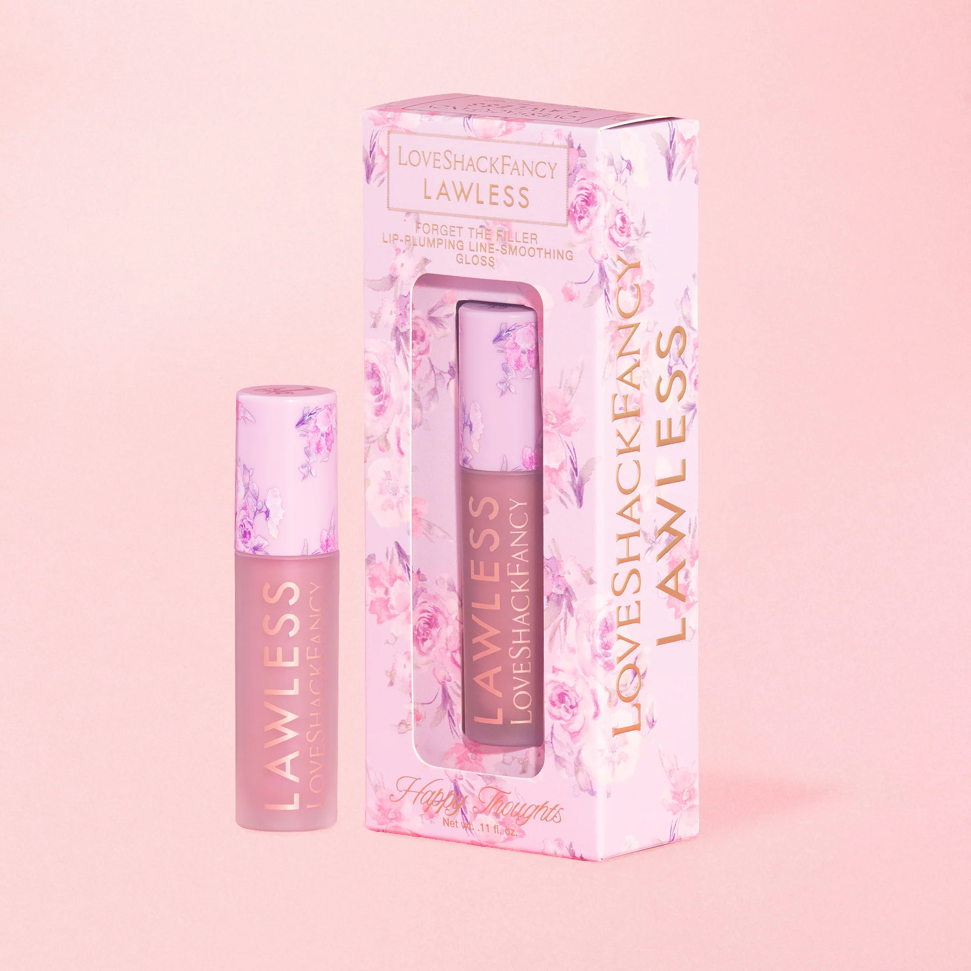 Forget The Filler Lip Plumping Line Smoothing Gloss | LAWLESS Beauty | Lawless Beauty