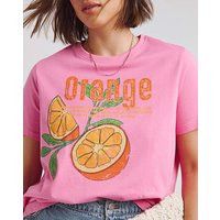 Oranges Slogan T-Shirt | Simply Be (UK)