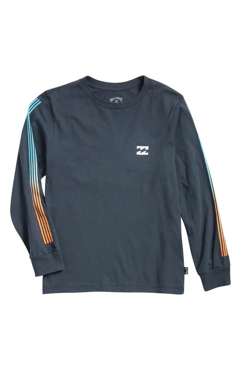 Kids' Fade Wave Long Sleeve Graphic Tee | Nordstrom