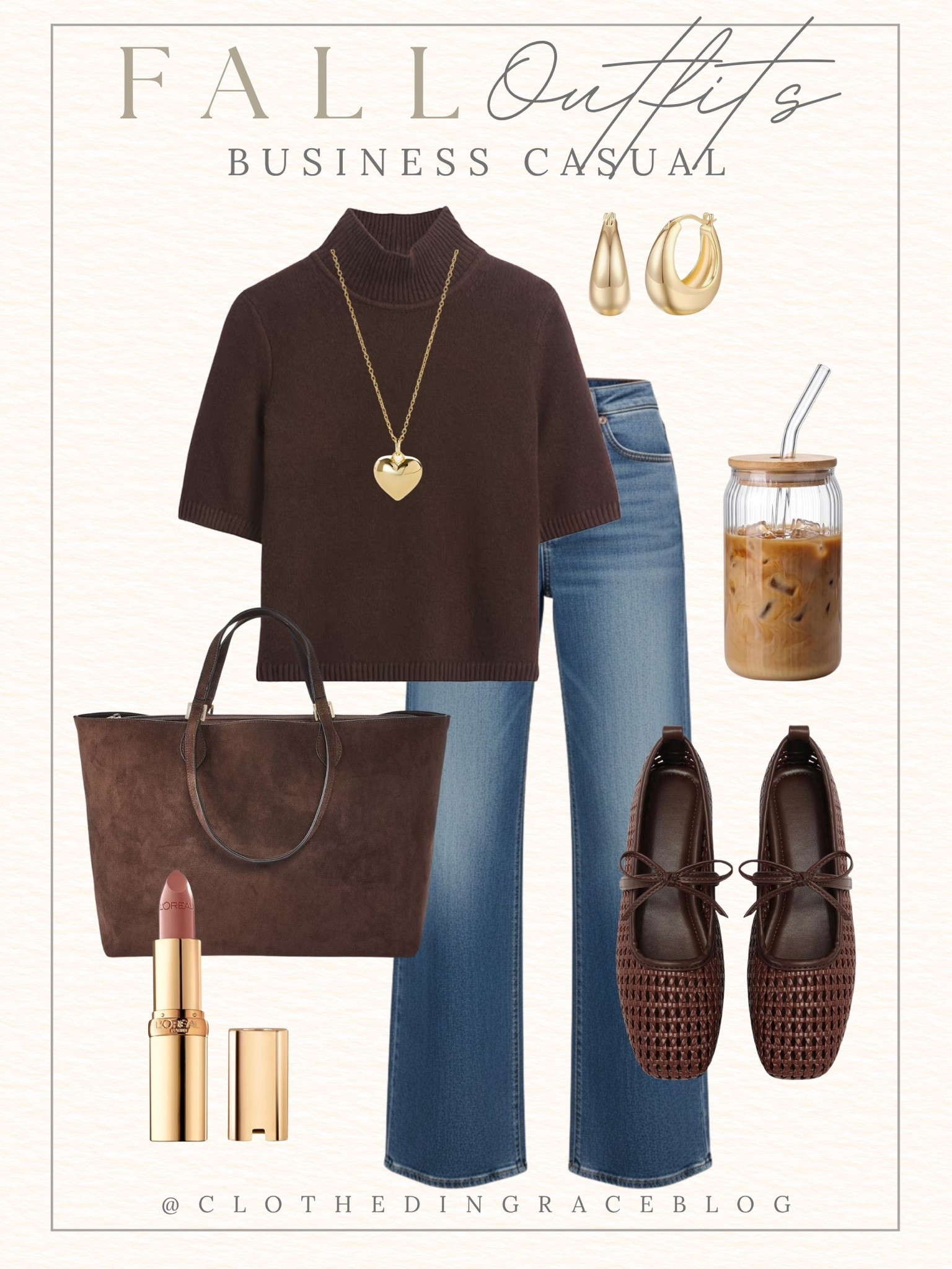 Business casual style