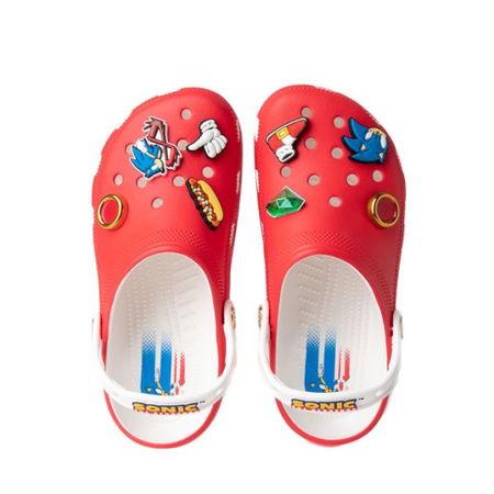 If your child loves Sonic the Hedgehog, they will love these Sonic Crocs! Bonus: the jibbitz are attached so they can’t fall or be ripped off 🙌 #toddler #toddlershoes #crocs 

#LTKfamily #LTKunder50 #LTKkids
