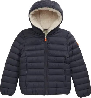Kids' Rob Water Repellent Quilted Hooded Puffer Coat | Nordstrom
