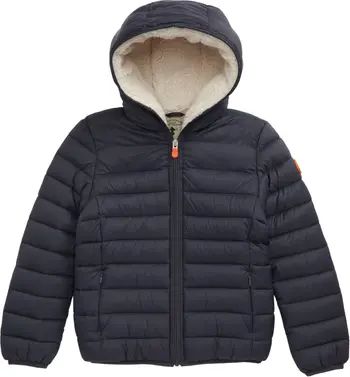 Kids' Rob Water Repellent Quilted Hooded Puffer Coat | Nordstrom