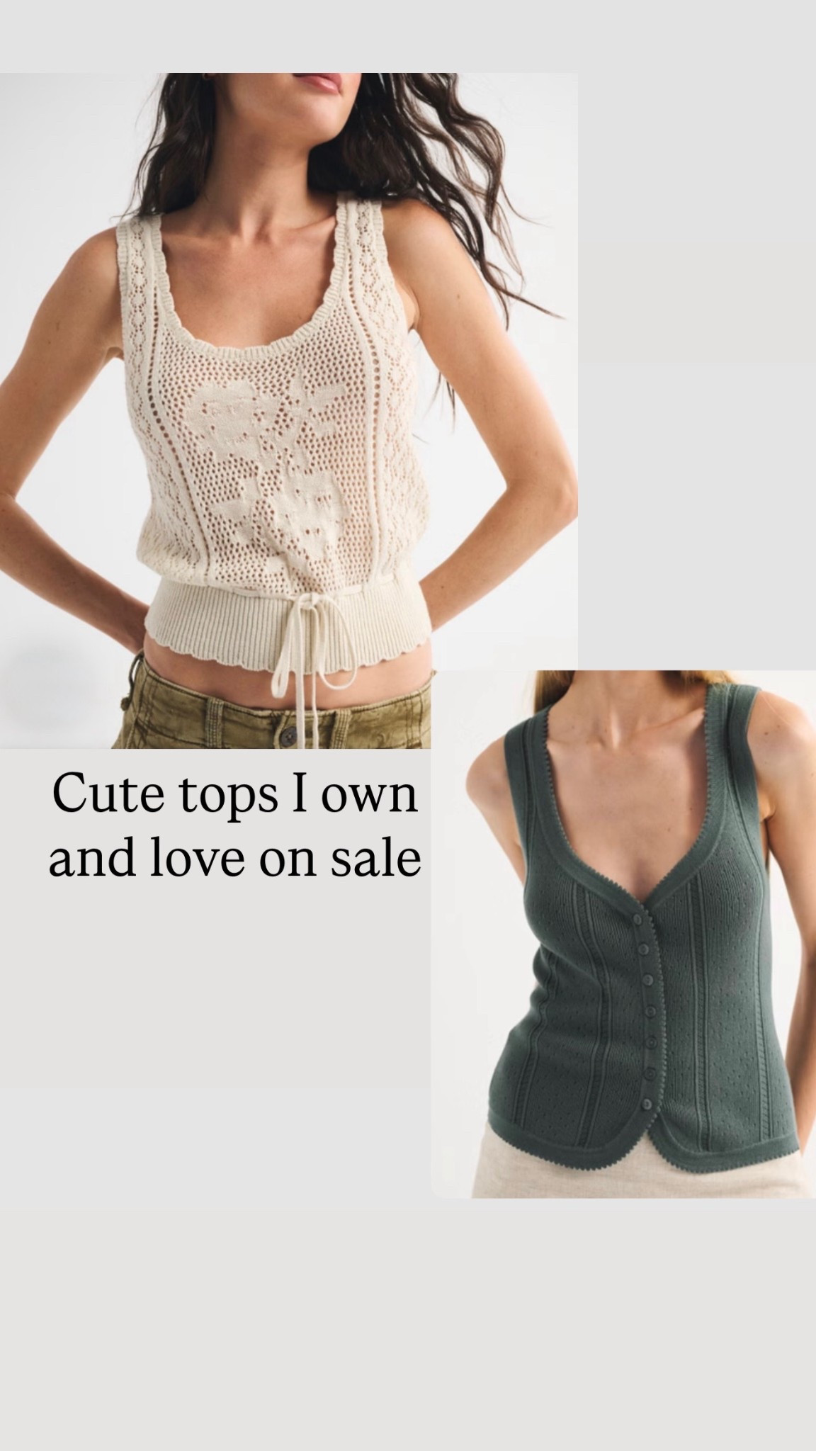 The beige is my favorite and it’s on clearance! I want to buy it again and get this price 😆 The green one is the softest material and so comfy! 

#LTKOver40 #LTKSaleAlert