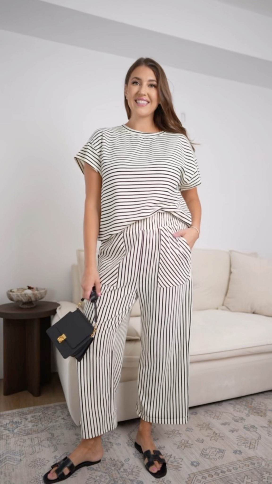Easy striped set moment

striped set, matching set, two piece outfit, casual chic, everyday outfit, neutral style, mom style, amazon sandals, effortless look

#LTKMidsize #LTKootd #LTKTravel
