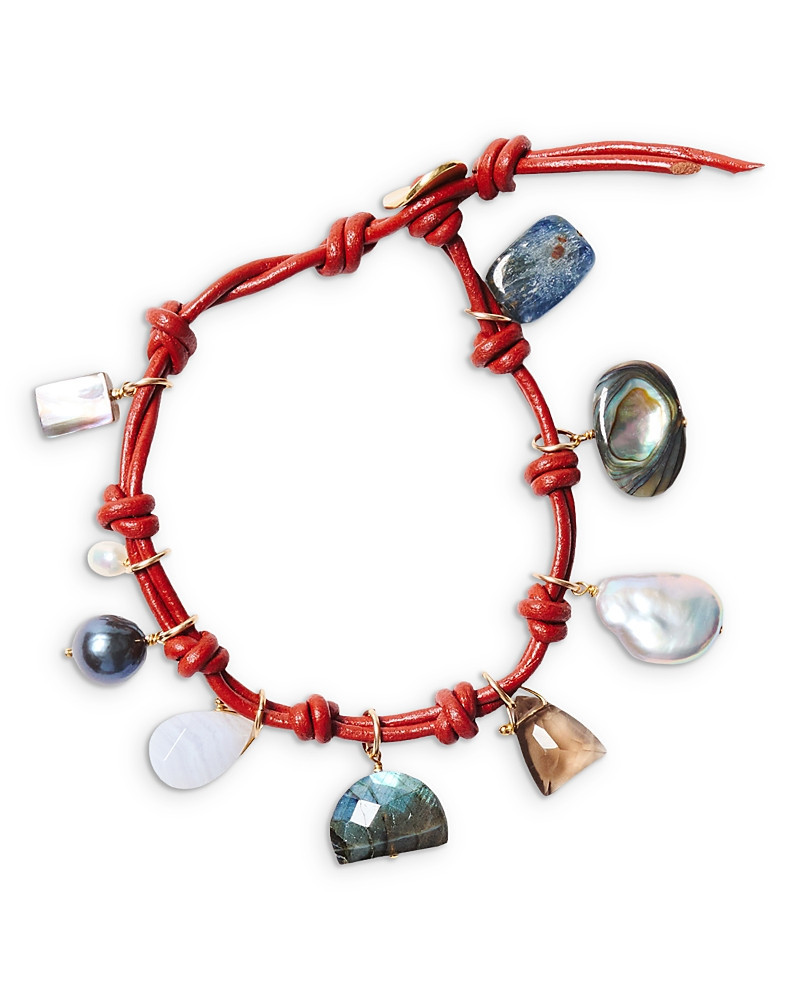 Chan Luu Multi Gemstone Charm Bracelet | Bloomingdale's (US)