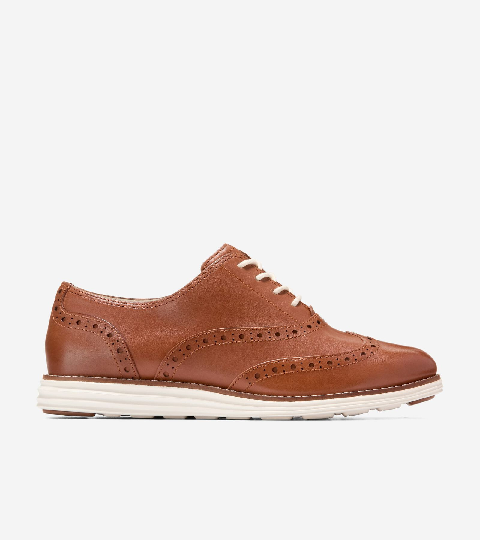 Cole Haan Women's Øriginal Grand Wingtip Oxford Shoes - Brown Size 6.5 | Cole Haan (US)
