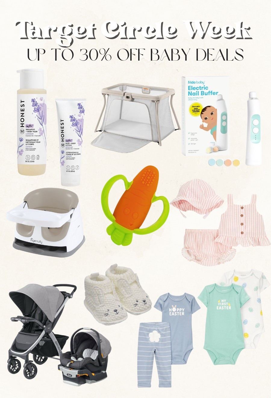 Target Circle week up to 30% off baby deals 🙌🏻🙌🏻

Teething ring, stroller, honest shampoo, baby onesie, playpen, baby bootie, baby 

#LTKSaleAlert #LTKStyleTip #LTKBaby