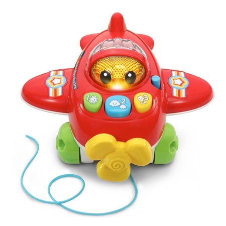 VTech Pull and Pop Airplane With Learning Phrases and Popping Beads | Walmart (US)