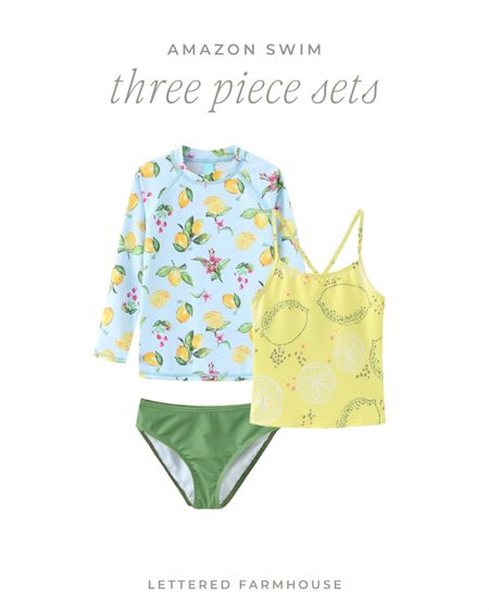 Amazon girls three piece swim sets

#LTKswim #LTKkids #LTKtravel