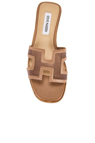 Steve Madden Hadyn Mesh Sandal in Mocha from Revolve.com | Revolve Clothing (Global)