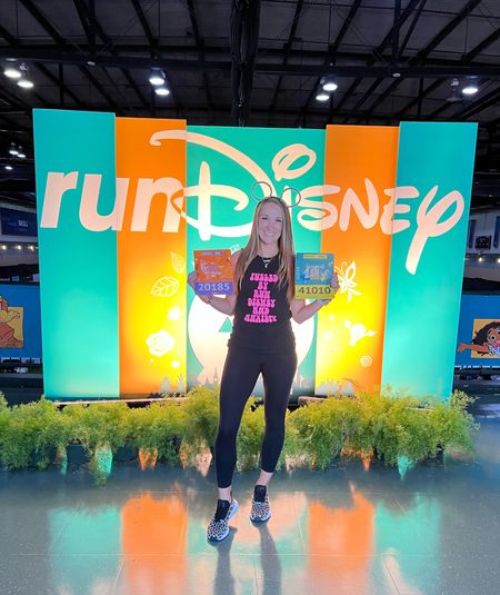 RunDisney is almost back! Here are all the details for one of my favorite expo outfits! If it had been warmer, I tagged the hot pink athletic skirt I would have worn. 

The shirt was made by me using the tagged puffy heat transfer vinyl and my Cricut machine  

#LTKfitness #LTKfindsunder50 #LTKshoecrush
