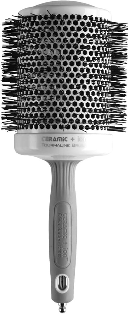 Olivia Garden Ceramic + Ion Round Thermal Hair Brush (not electrical) | Amazon (US)