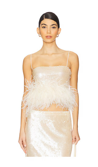 by Marianna Ceci Sequin Cami in Blush Nude | Revolve Clothing (Global)