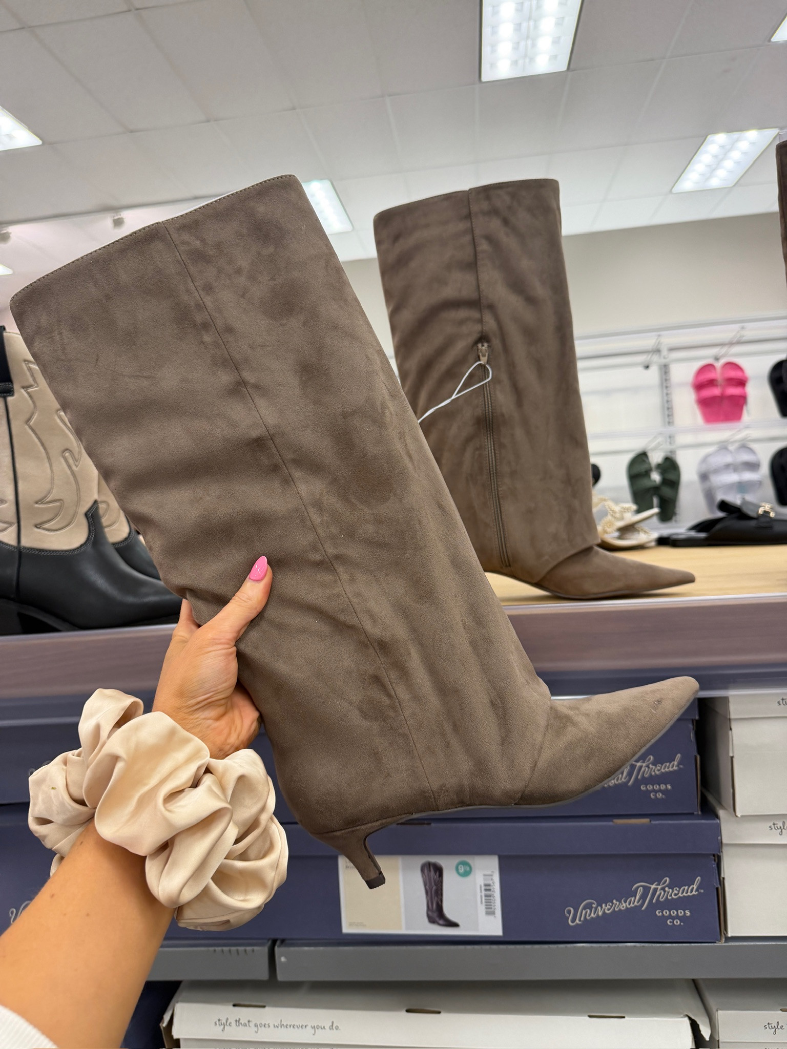 The fall boots at Target are just too good right now!  

 #LTKootd #LTKSeasonal