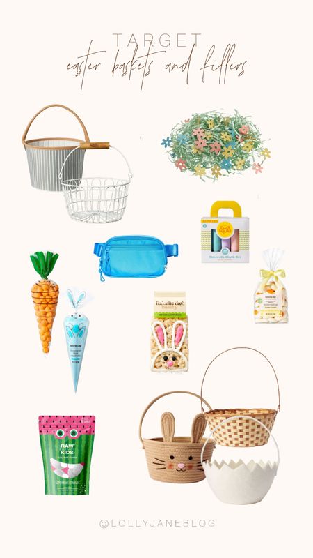Target Easter Basket and Easter basket fillers! 🫶🏻

Easter is one of our FAV holidays! We absolutely love all of these fun little basket fillers, and they would look adorable in any of these cute baskets!! The Easter themed treats are perfect for your littles💕

#LTKSeasonal #LTKbaby #LTKfamily