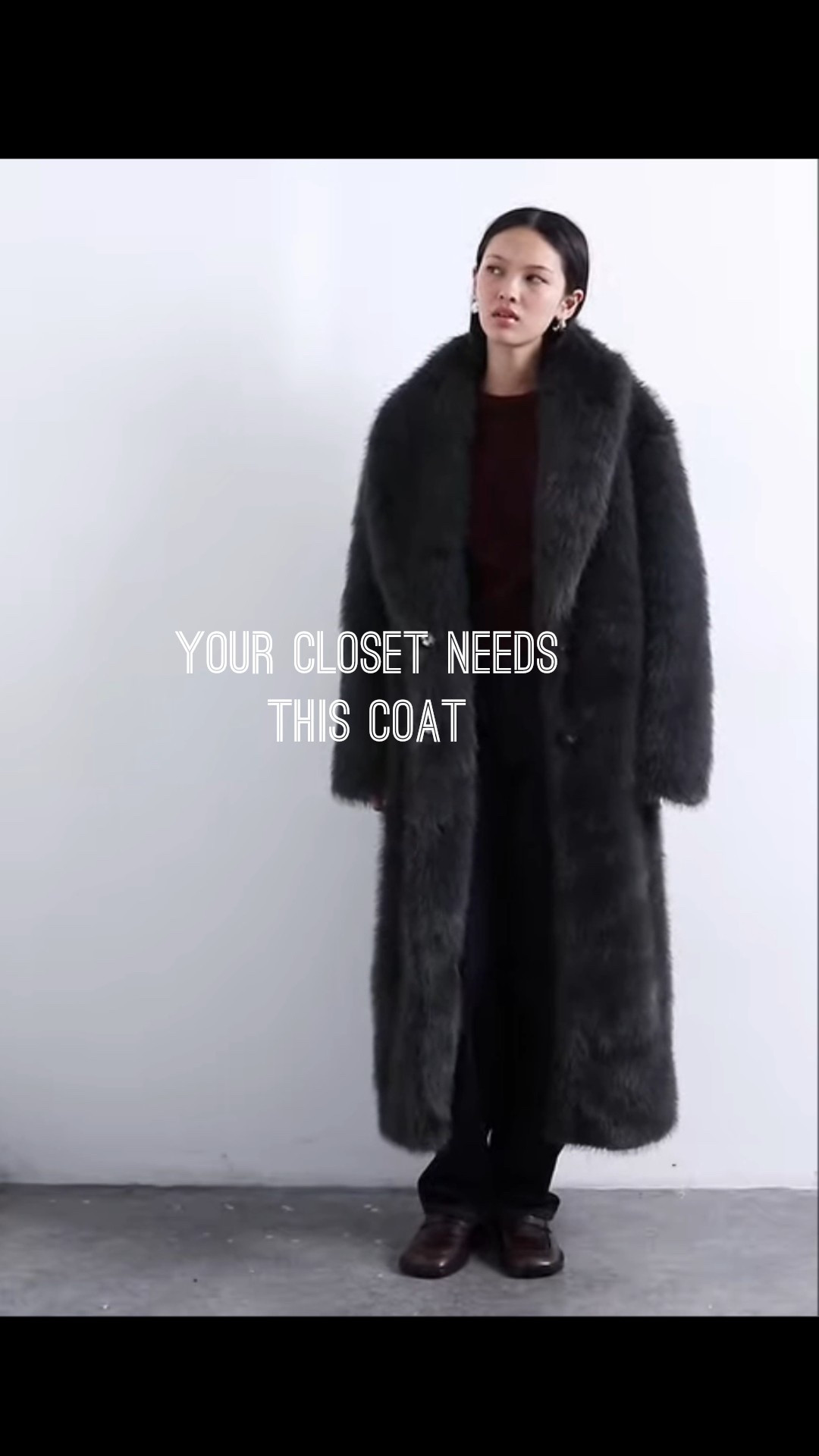 The fur your closet’s been missing.
An elevated faux in silver-gray charcoal that feels modern, intentional, and far more interesting than the usual black or cream. The depth of the color gives this coat real versatility while still making a statement.

Style tip
Treat charcoal like a neutral and pair it with black, espresso, or soft gray for a cohesive, elevated look.

#LTKSeasonal #LTKootd