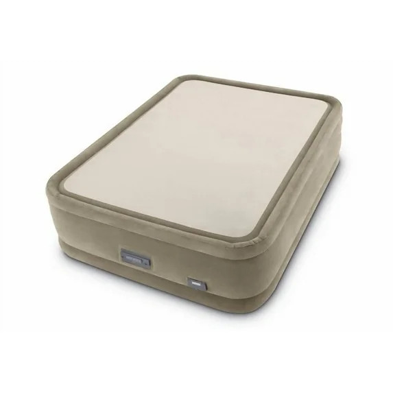 Intex PremAire® Thermalux Air Mattress 20" Queen w/ Built-In Electric Pump | Walmart (US)