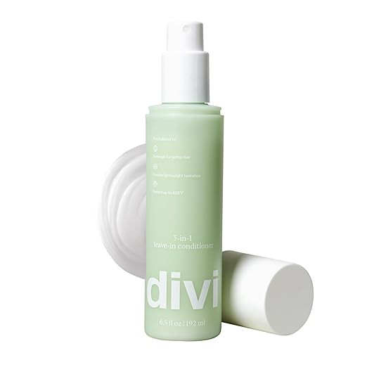 divi 3-in-1 Leave-In Conditioner Spray - Detangler & Heat Protectant for Frizz Control & Shine, L... | Amazon (US)