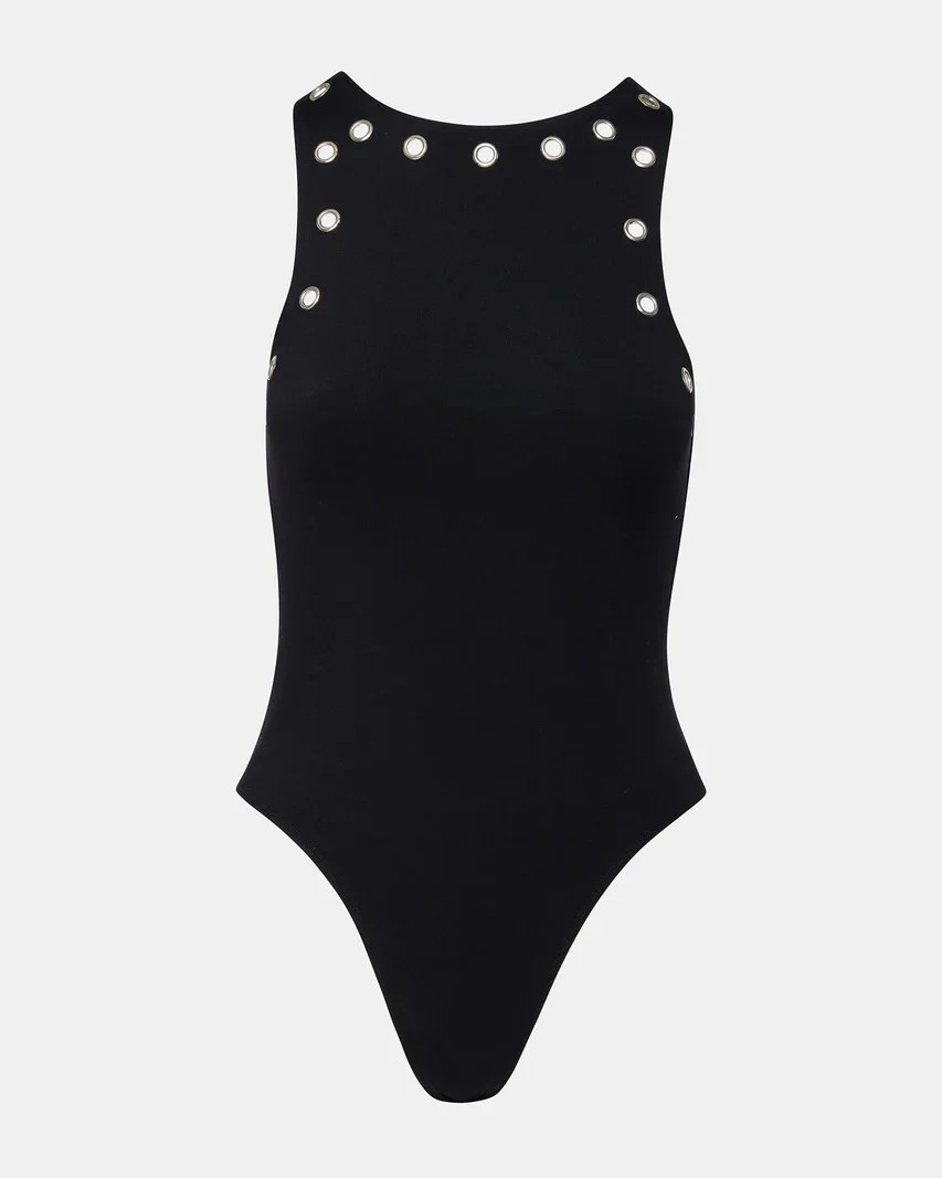 Nico Bodysuit- Black | Sloan's Formals & Boutique