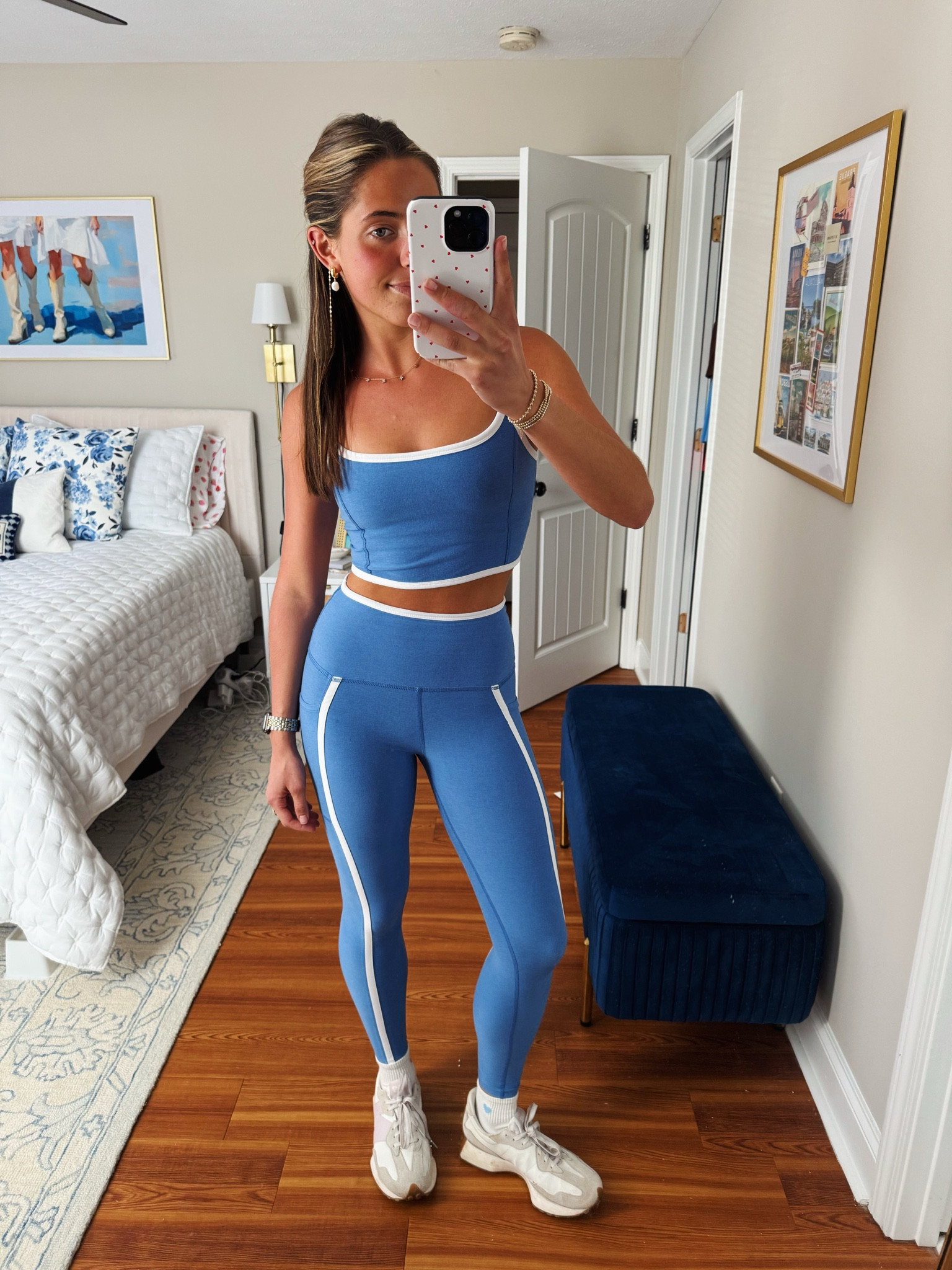 Loving the new color of my favorite Beyond Yoga Set🌷 These leggings are my favorite style of theirs. I’m wearing an XS top and S legging  

#LTKMostLoved #LTKFindsUnder100