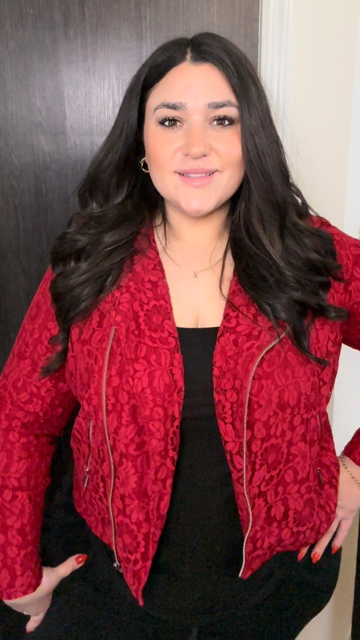 Torrid Red Lace Moto Jacket #ltkplussize