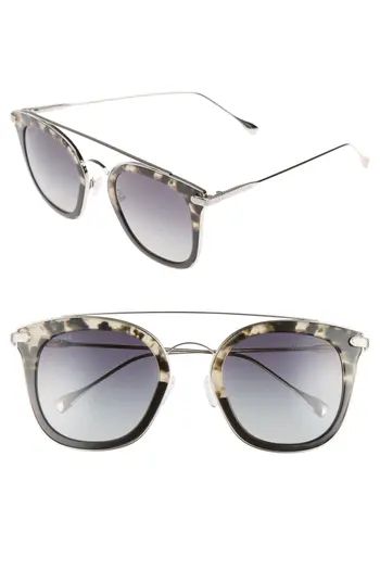 Women's Diff Zoey 51Mm Polarized Sunglasses - Grey/ Grey | Nordstrom