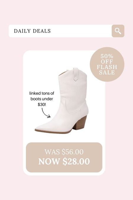 Pink lily sale - white western boots - white cowboy boots on sale - western fashion - Nashville outfits - bachelorette party outfits for brides - country concert outfits 


#LTKsalealert #LTKunder50 #LTKshoecrush