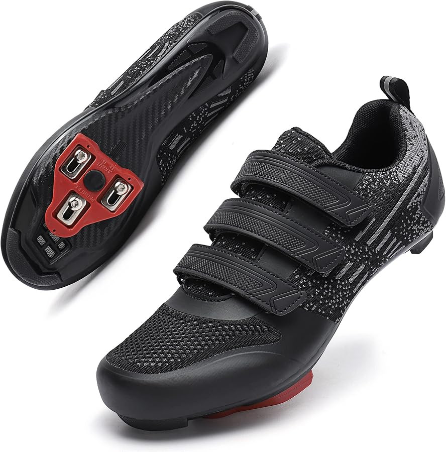 Unisex Road Bike Cycling Shoes Compatible with Peloton Shimano SPD Bike Riding Shoes for Men Wome... | Amazon (US)