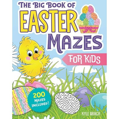 The Big Book of Easter Mazes for Kids - (Paperback) | Target