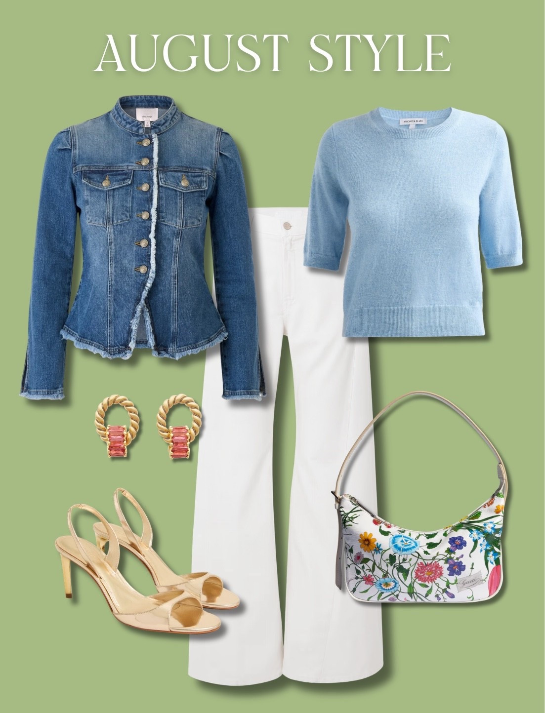 The prettiest pre-fall wardrobe staples! This denim jacket immediately went into my cart - so pretty!!

#LTKootd #LTKOver40 #LTKSeasonal