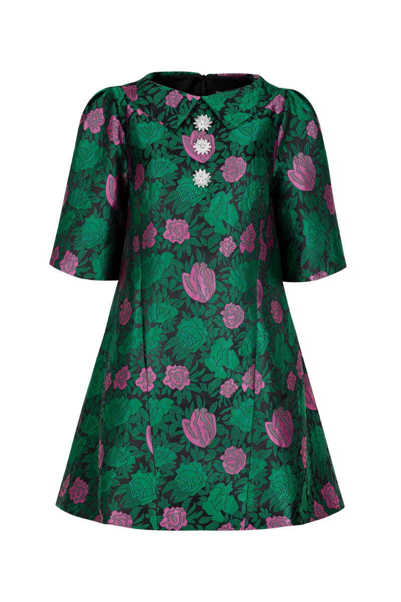 PETER PAN COLLAR A-LINE MINI DRESS | Valenciani | CULT MIA | CULT MIA UK LTD