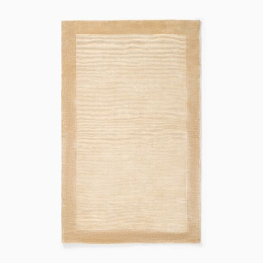 TENCEL™ Frame Rug | West Elm (US)