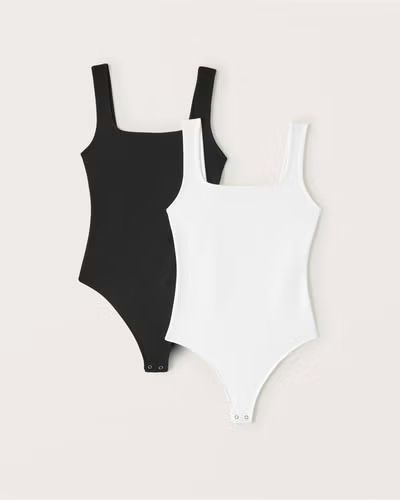 2-Pack Seamless Fabric Tank Bodysuits | Abercrombie & Fitch (US)