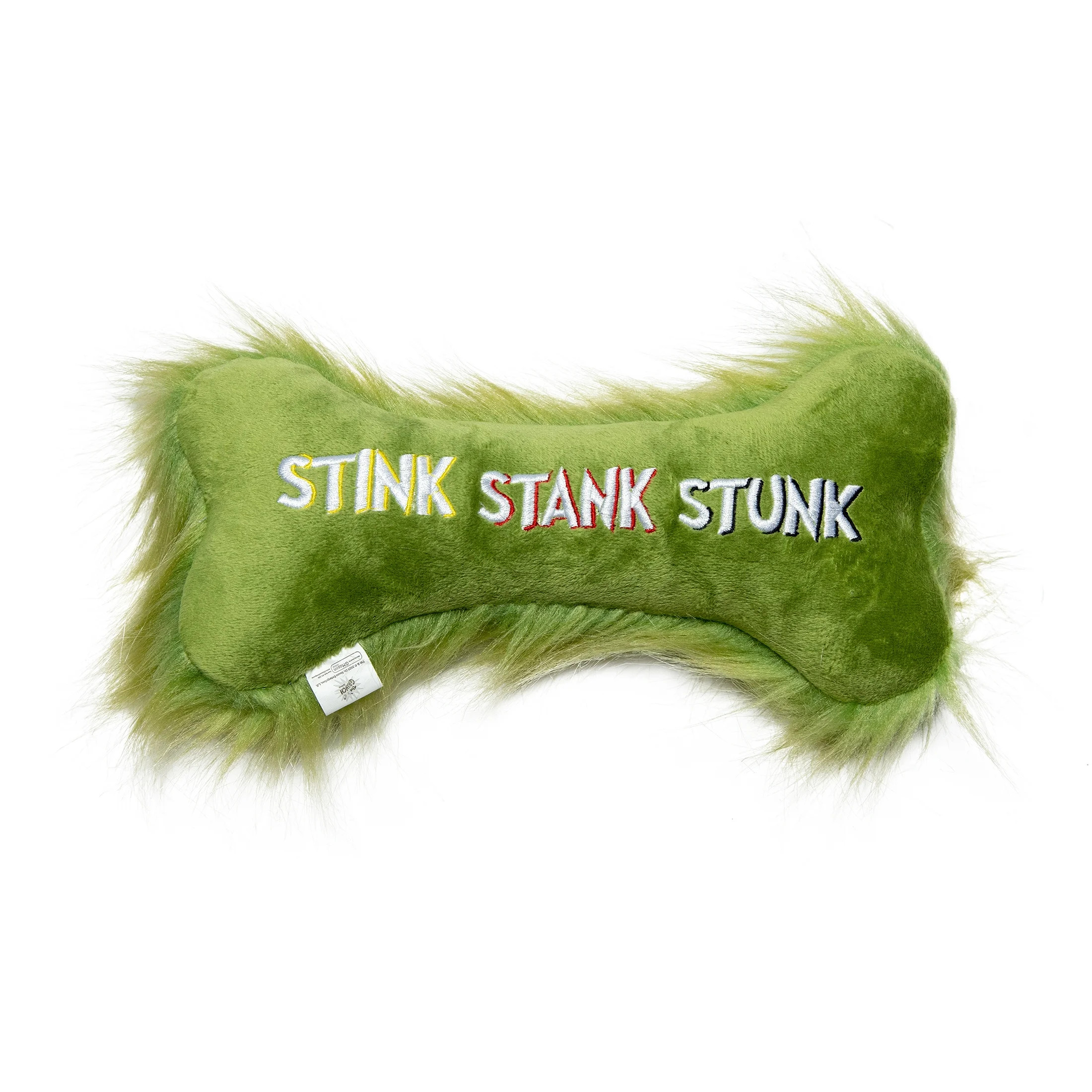 Dr. Seuss' Grinch Stink, Stank, Stunk Squeaky & Plush Dog Toy, Green | Walmart (US)