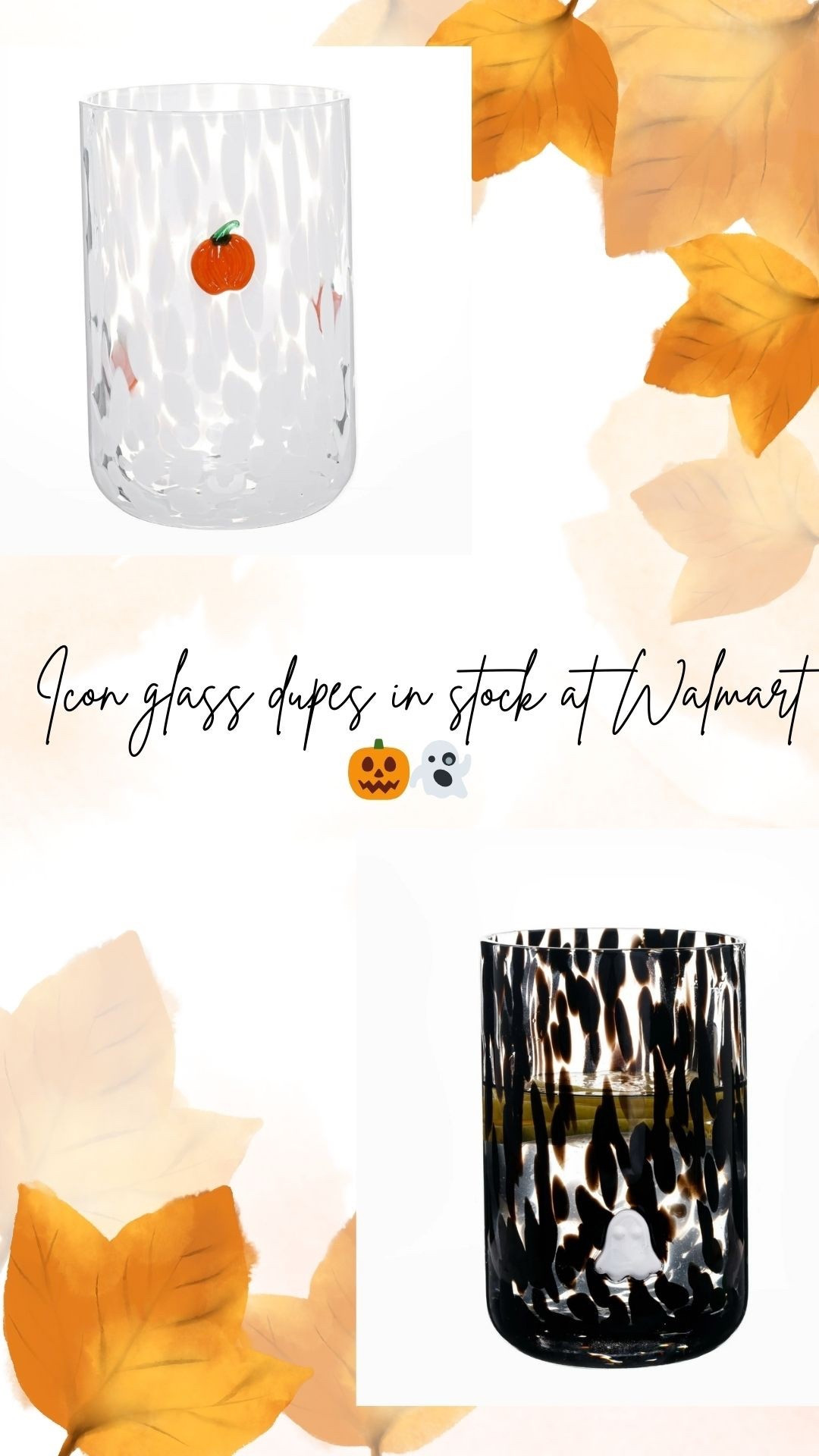 Icon glasses dupes 🎃👻