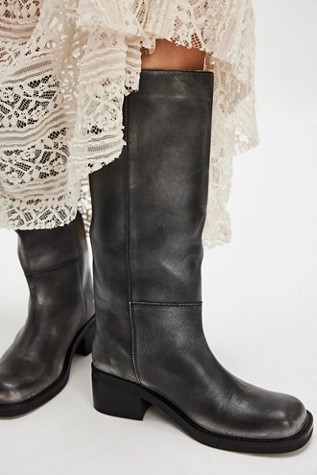 Dana Distressed Pull-On Boots | Free People (Global - UK&FR Excluded)