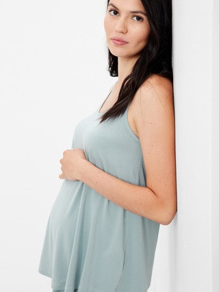 Maternity Modal Cooling PJ Tank Top | Gap (US)