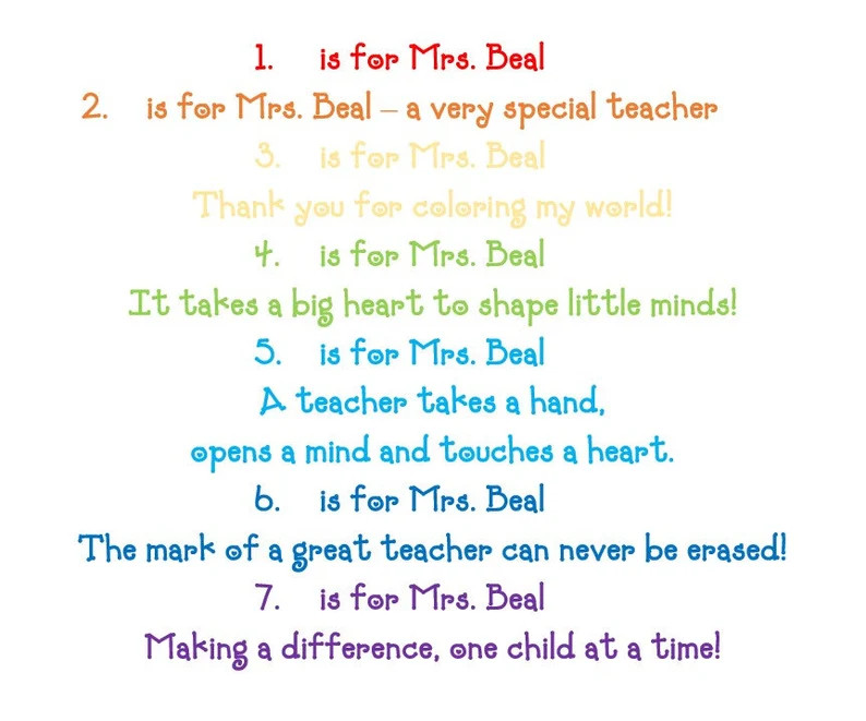 FAST SHIPPING!!! Framed 8 by 10 - Double Rainbow Crayon Letter - Personalized Teacher Gift - Etsy | Etsy (US)