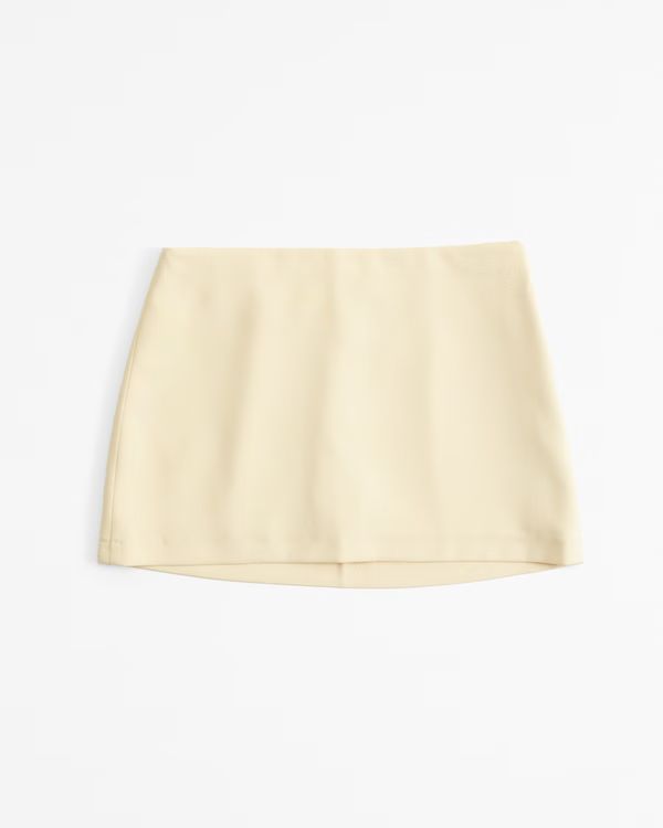 The A&F Scarlett Mid Rise Mini Skort | Abercrombie & Fitch (US)